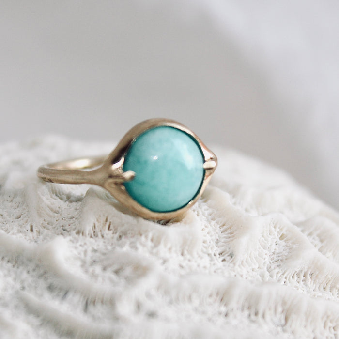 Amazonite Ring