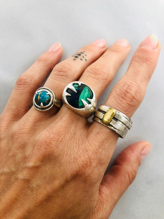 Stardust Signet Ring