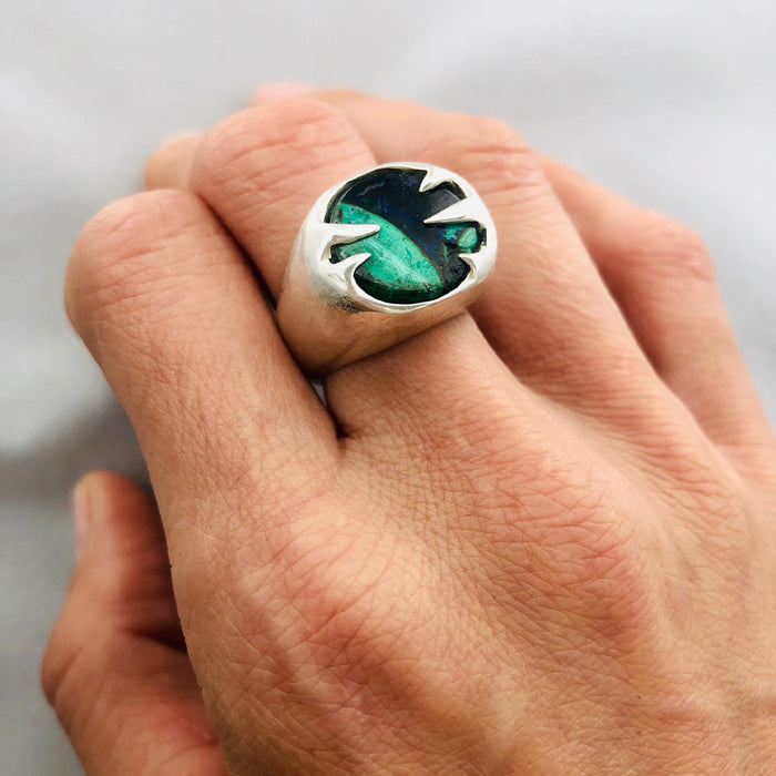 Stardust Signet Ring