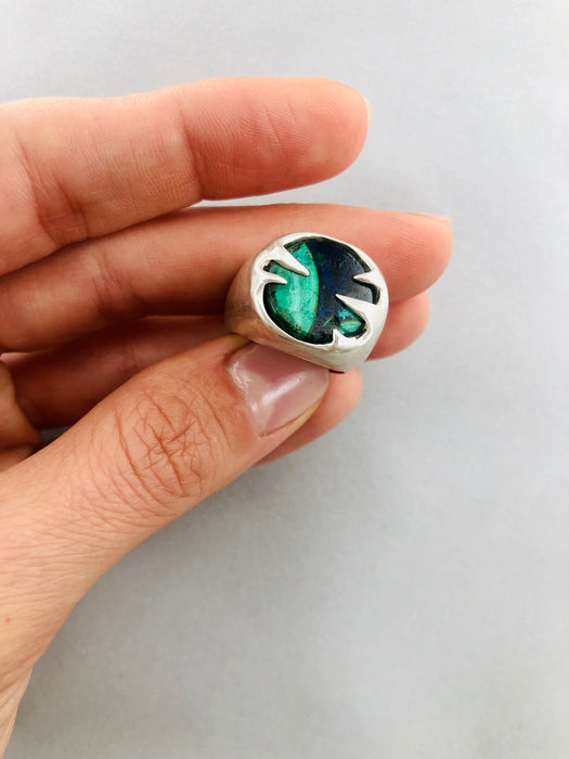 Stardust Signet Ring