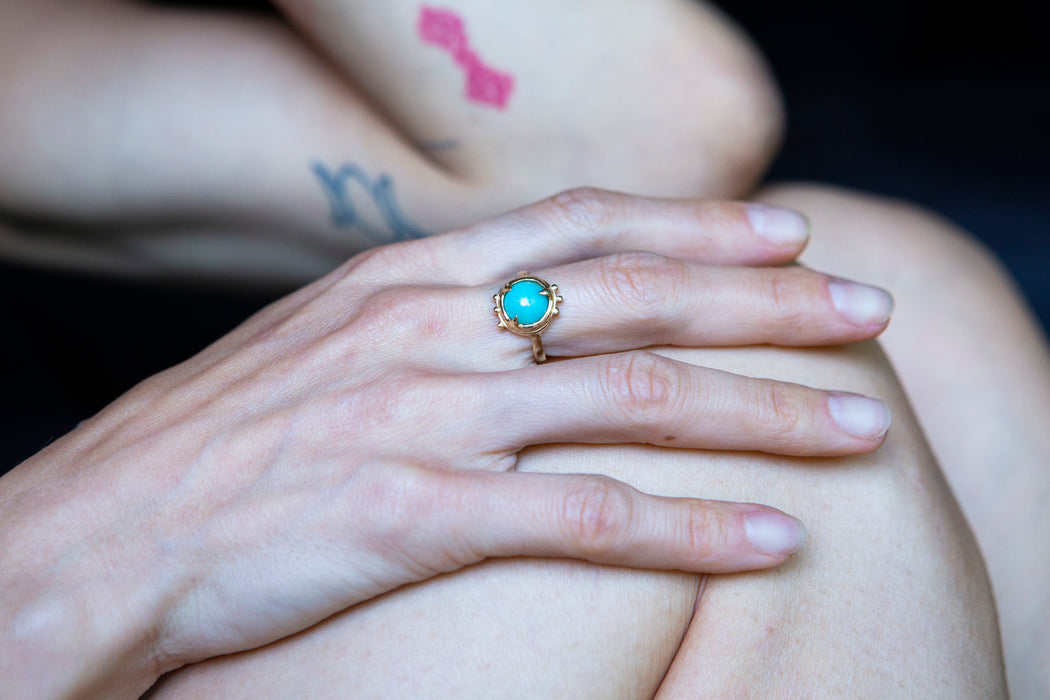Ocean Etruscan Ring