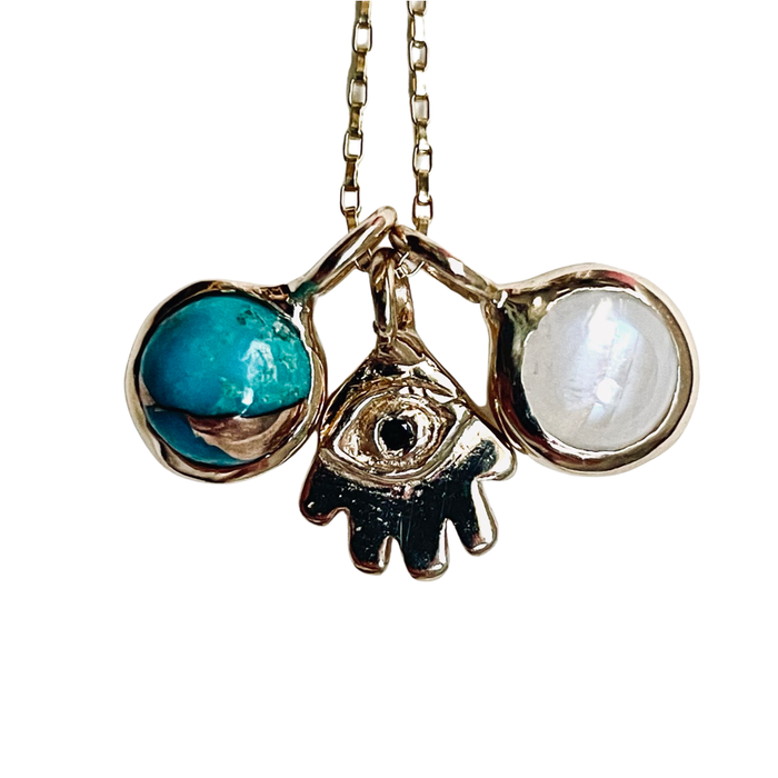 Moonstone Charm