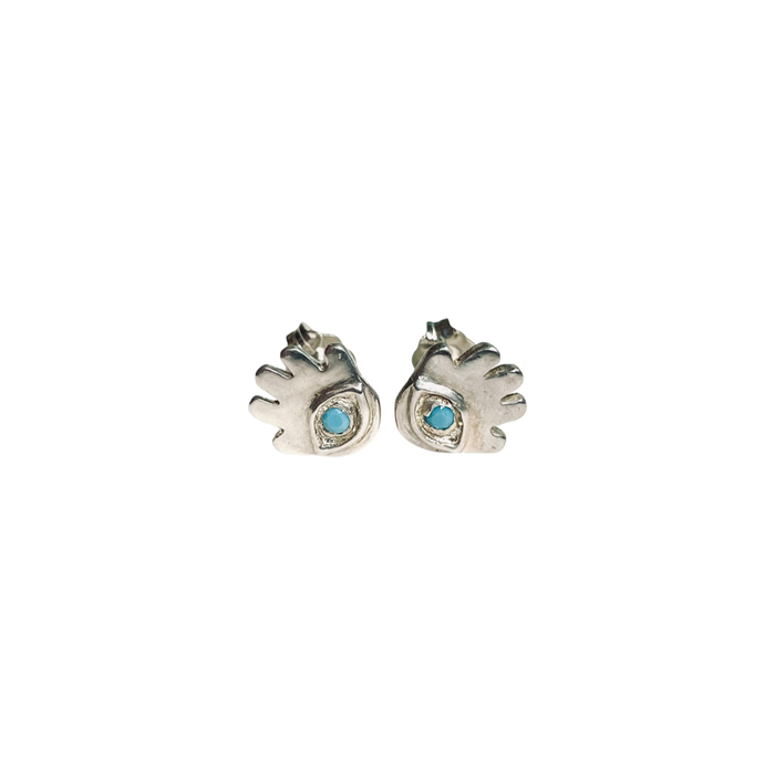 Hamsa Stud Earrings