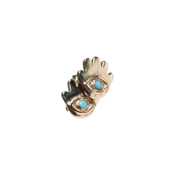 Hamsa Stud Earrings