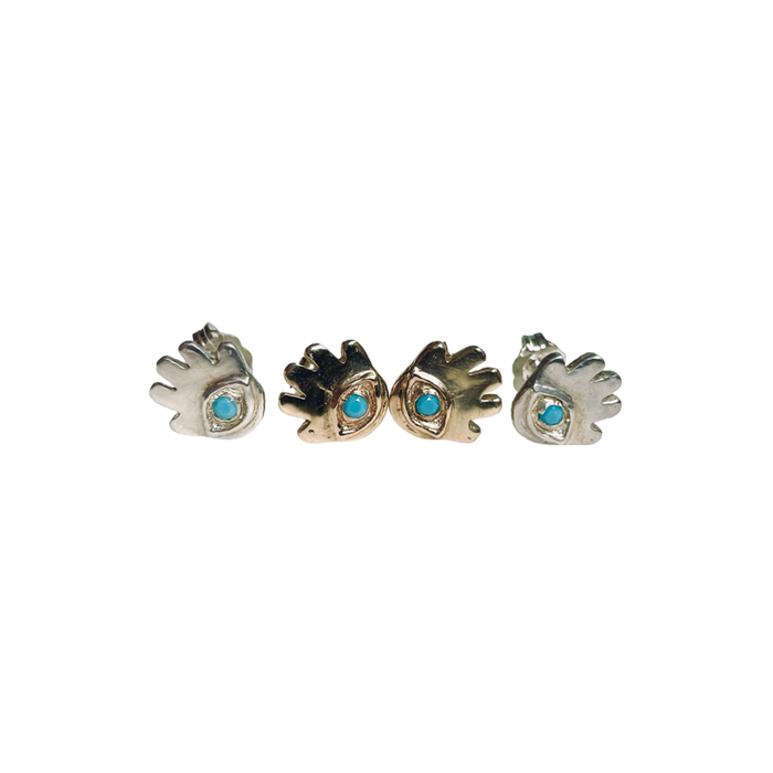 Hamsa Stud Earrings
