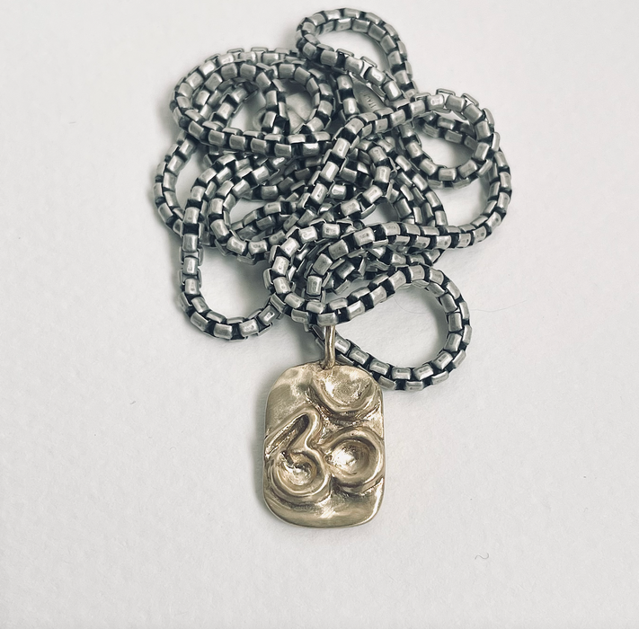 Unisex Double Sided Buddha Necklace